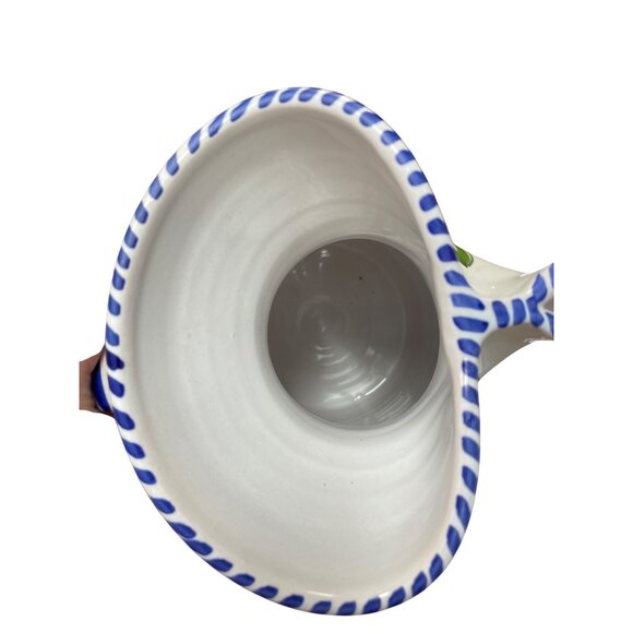 VTG Spanish Handmade Puente Del Arzobispo Sangria Pitcher SKU 9407 - Picture 8 of 13